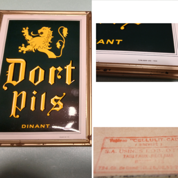 Cadre publicitaire Dort Pils (2 modèles différents)